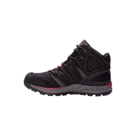 Propet Veymont Hiking Boot in Black / Red Size 8.5 US, 42 EU, WIDE 5E XXW NEW